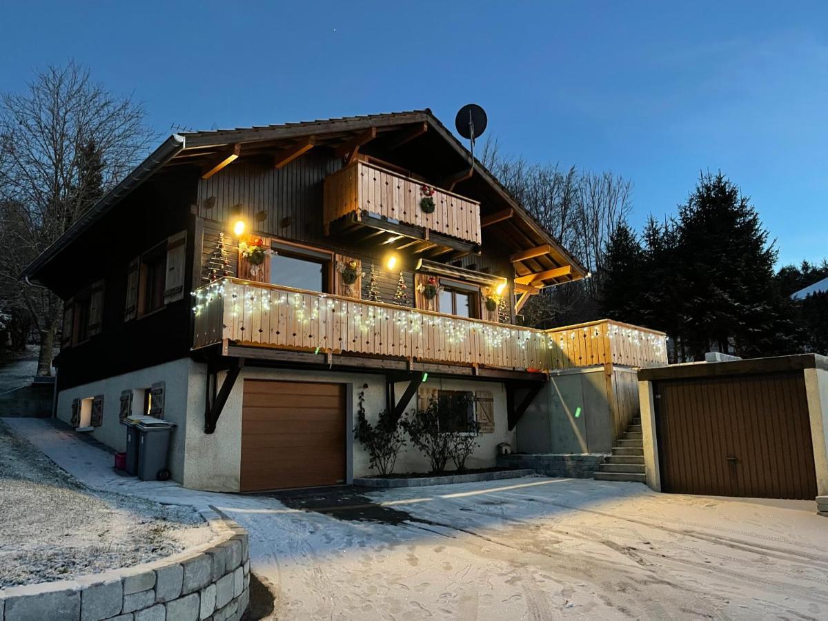 Chalet-Michel Avec Spa Montperreux Exterior foto